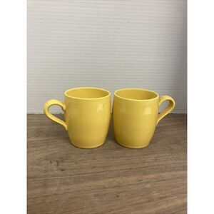2‎ Yellow Mugs California Modern Brand